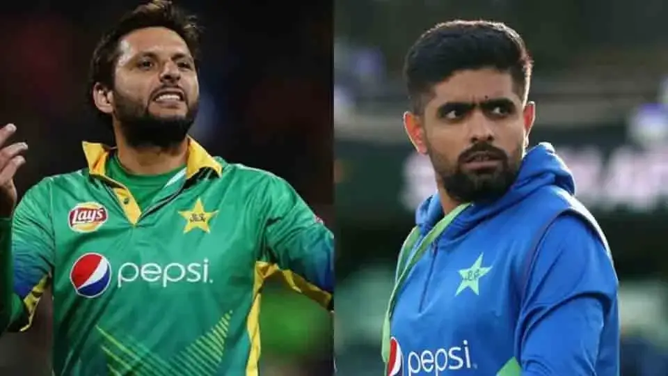 Shahid Afridi advises Babar Azam to bat one down and promote Haris as an  opener